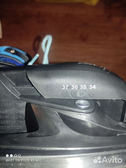 Коньки раздвижные детские Rush Action р.34-37