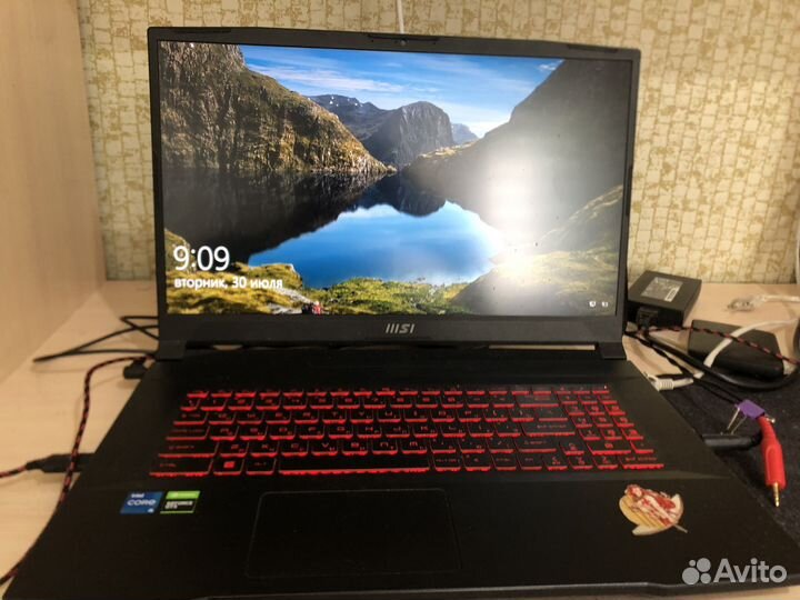 Ноутбук msi gf76 katana