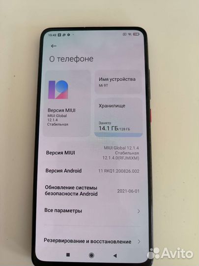 Телефон Xiaomi mi 9t