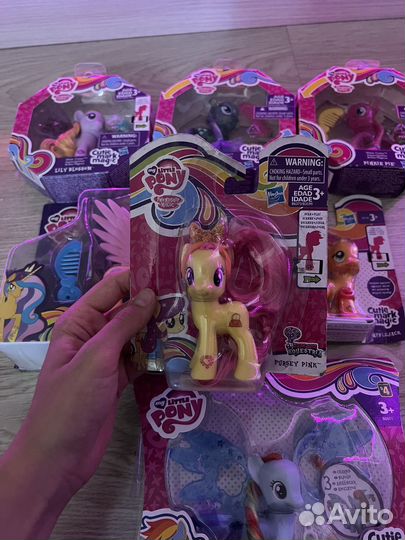 My little pony фигурки новые