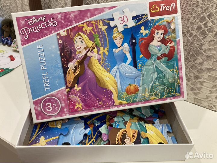Пазлы принцессы disney