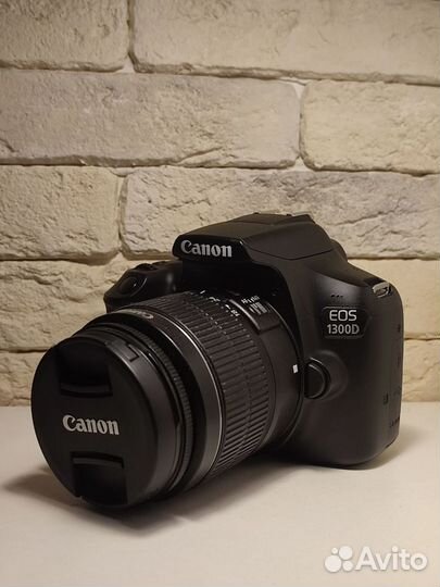Canon eos 1300d 18-55mm Kit (пробег 9 тыс)