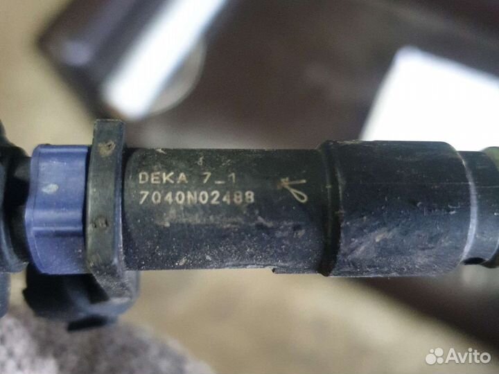 Топливная рампа форсунки Пежо 307