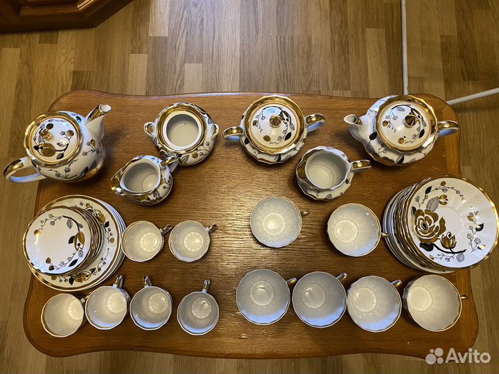 Чайный и кофейный сервиз 42 предмета