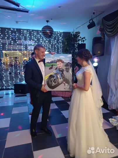 Портрет по фото, фотопечать на холсте