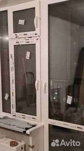 Остекление окон и балконов пвх