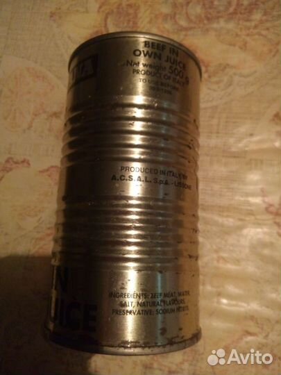 Тушёнка Montana, 1993