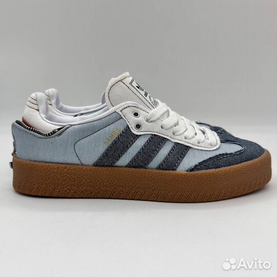 AdidasSamba Blue Cloud-White Mesa II0001