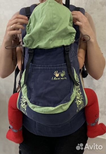 Эргорюкзак i love mum (кенгуру )