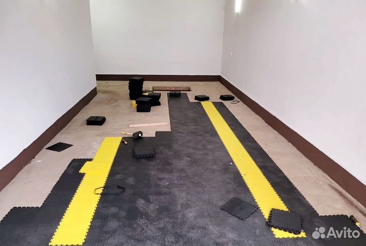 Модульная плитка пвх