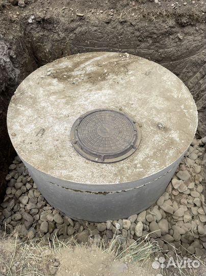 Септик под ключ из бетонных колец