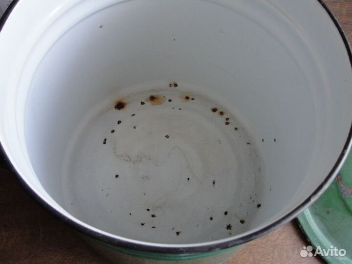 Бак эмалированный 12л с крышкой