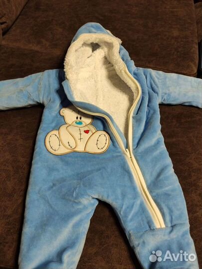 Конверт на выписку для мальчика зимний