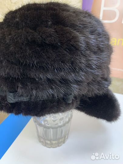 Кепи из вязаной норки