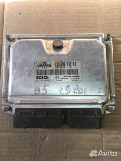 Блок управления VW Passat B5 1.9tdi bosch