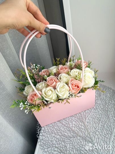 Мыльные букеты