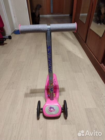 Самокат детский трехколесный бу