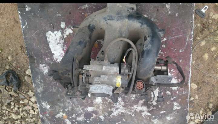 Коллектор с заслонкой Форд Мондео 2