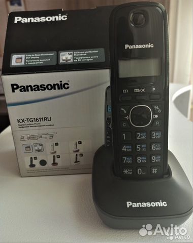 Продается беспроводной радиотелефон Panasonic KX-T объявление продам