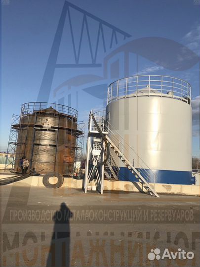Вертикальные резервуары стальные 300/600/1500/2000