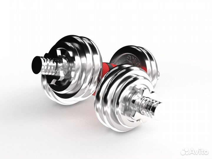 Набор гантелей unixfit в кейсе 20kg