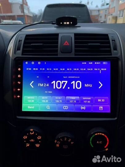 Магнитола Toyota Corolla E150 Android
