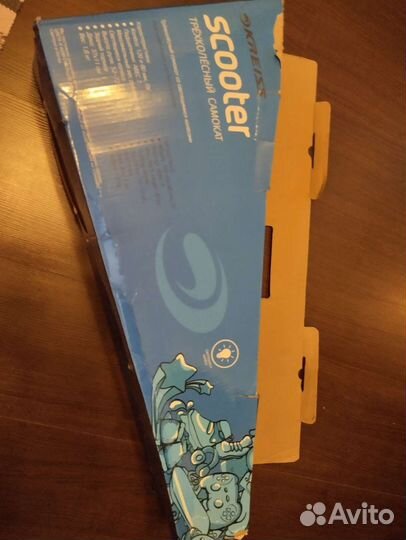 Самокат детский со светящимися колесами