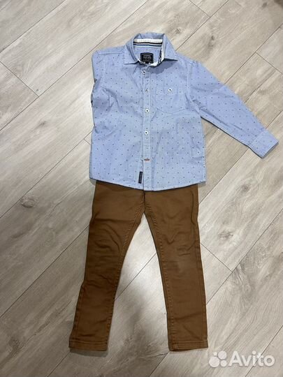 Рубашка и джинсы для мальчика