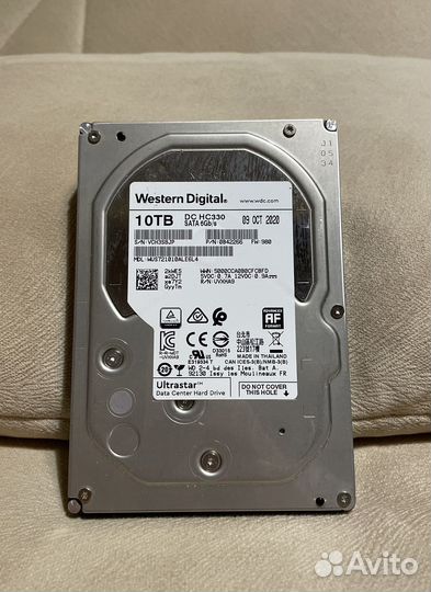 Жесткий диск/HDD/10TB