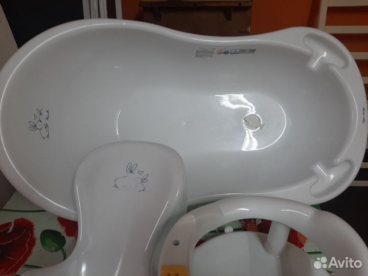 Детская ванночка горка для купания