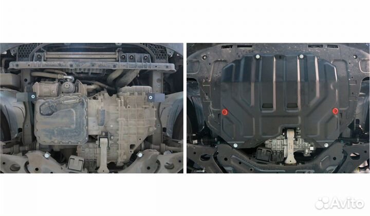 Защита картера и кпп Hyundai ix35/Kia Sportage