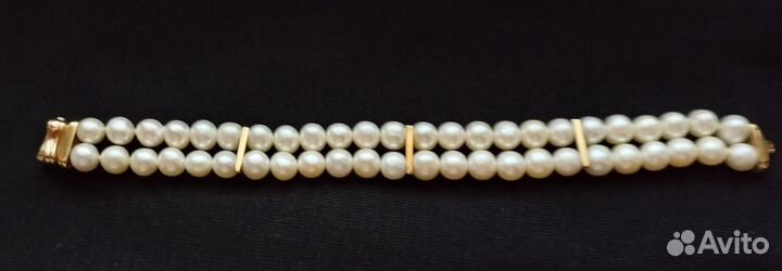 Продам браслет и ожерелье жемчуг