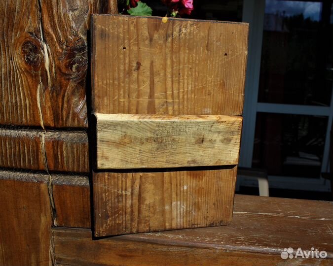 Старинная икона Господь Саваоф Север 23*16 темпера