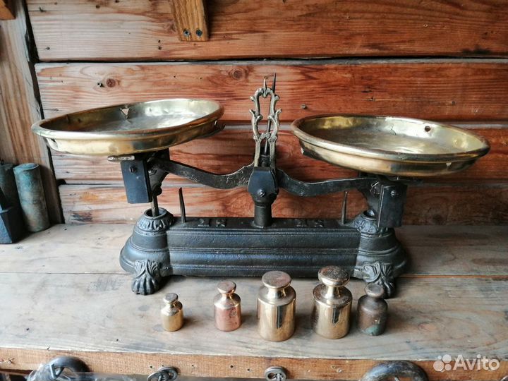 Весы старинные 5 кг
