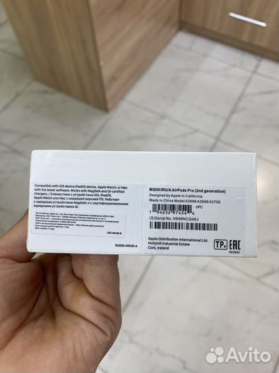 Наушники apple Airpods