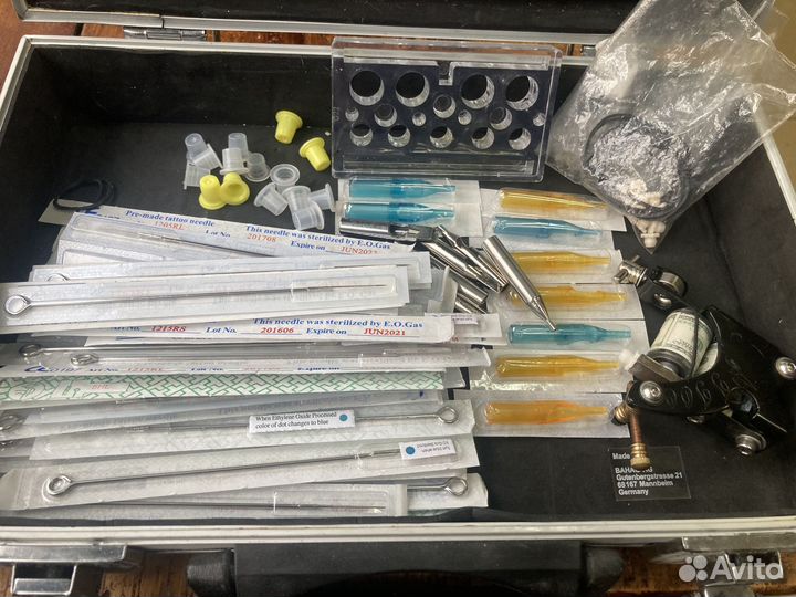 Тату машинка, Тату набор, машинка Vlad Blad, кейс