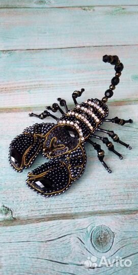 Брошь Скорпион