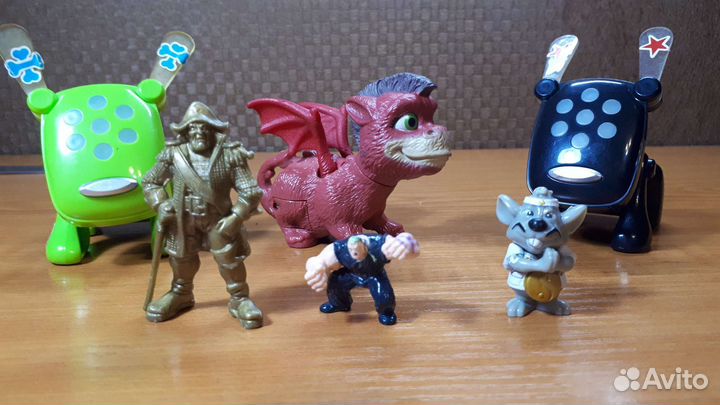 Игрушки с Макдональдса и не только