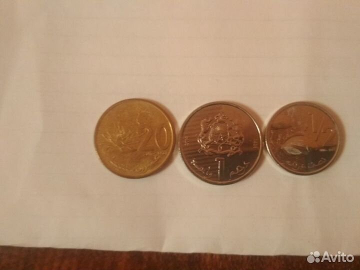 Марокканские монеты