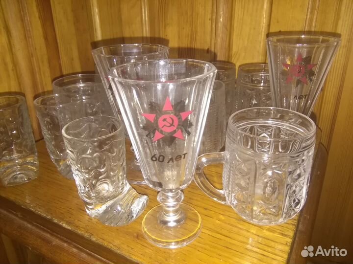 Винтажный хрусталь и стекло времён СССР