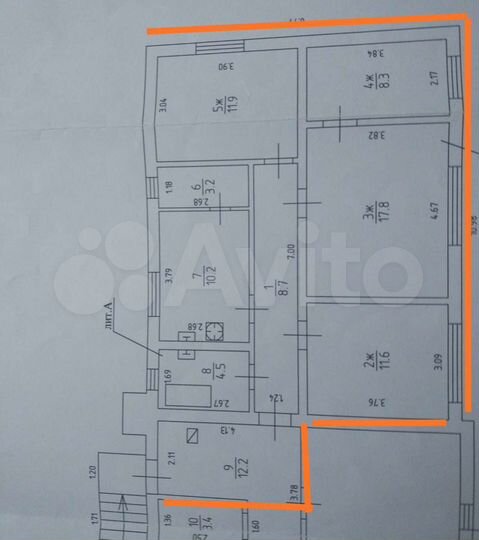 Дом 84 м² на участке 7 сот.