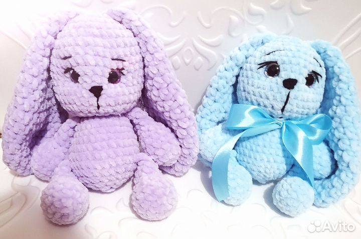 Игрушки из плюшевой пряжи