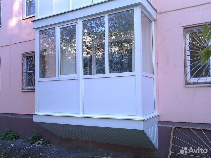 Балкон остекление пвх