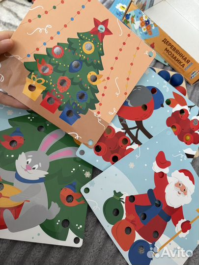 Деревянная мозаика