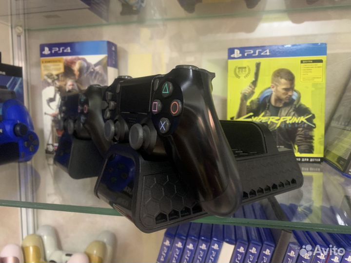 Подставка PS4 Pro + док станция