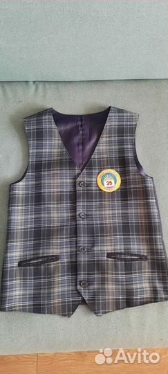 Жилет школьный для мальчика 146