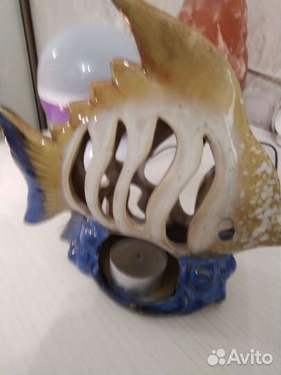 Рыба подсвечник