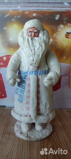Ватный дед мороз СССР