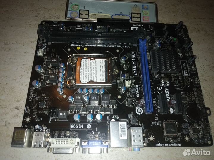 Материнская плата 1155