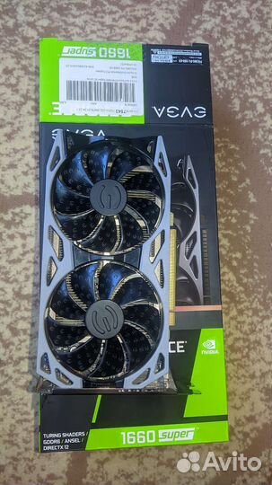 Видеокарта gtx 1660 super 6gb evga